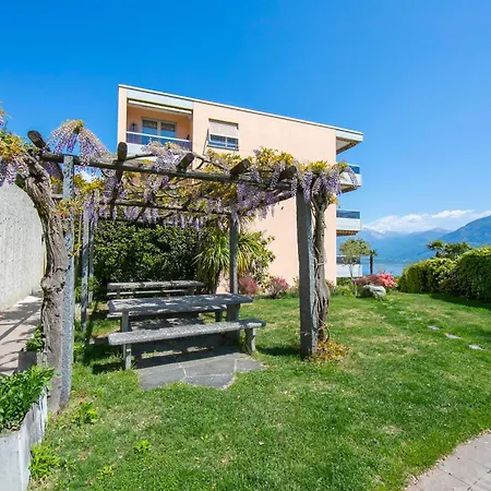 Casa Monti Belvedere With Pool + Terrace Dining - Happy Rentals Apartment Locarno